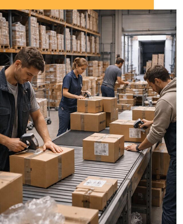 Доставка товаров для маркетплейсов от двери до склада от 7836