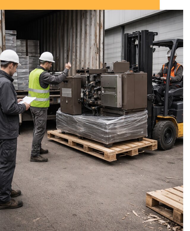 Доставка промышленного оборудования из Европы от 47016