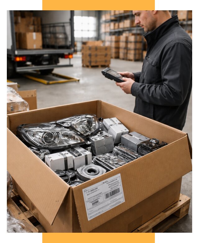 Доставка автозапчастей из Европы под ключ от 13060 р. | СетСервис-Чсв