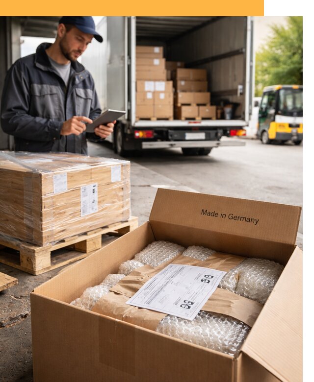 Доставка грузов из Германии от 47016 руб с таможенным оформлением