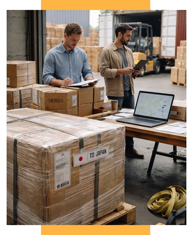 Доставка грузов в Японию от 26120 р., логистика СетСервис-Чсв