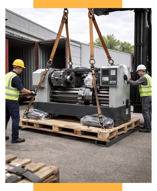 Перевозка станков и таможня от 62688 р. | СетСервис-Чсв логистика