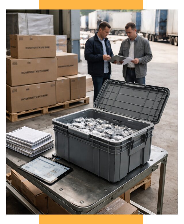 Перевозка комплектующих из Китая от 6791 р. | СетСервис-Чсв