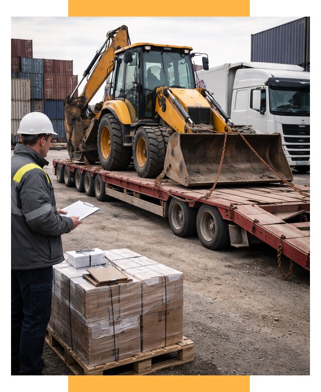 Международная перевозка спецтехники от 47016 р., СетСервис-Чсв