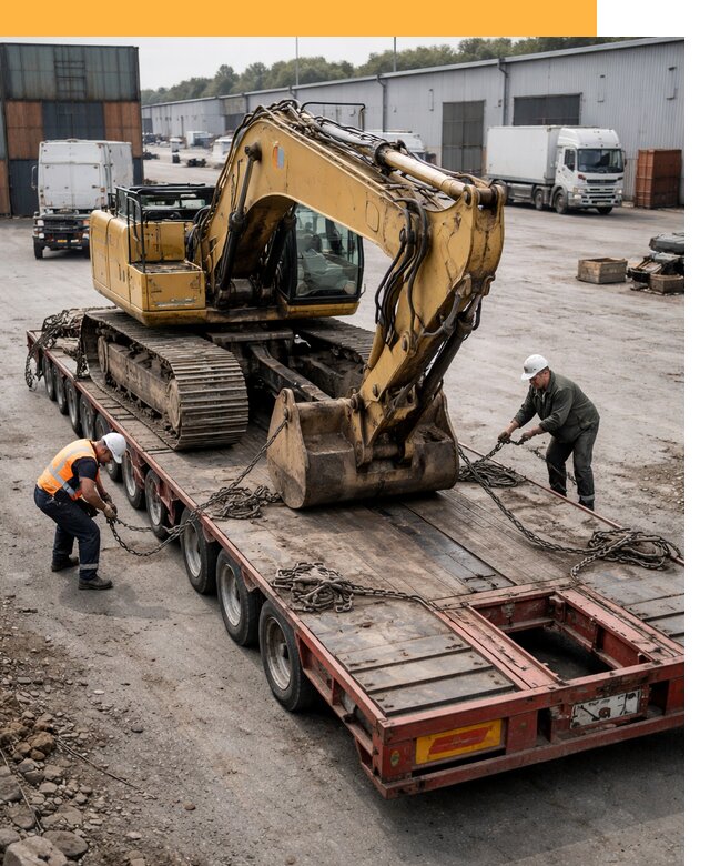 Перевозка спецтехники по России и миру от 47016 руб