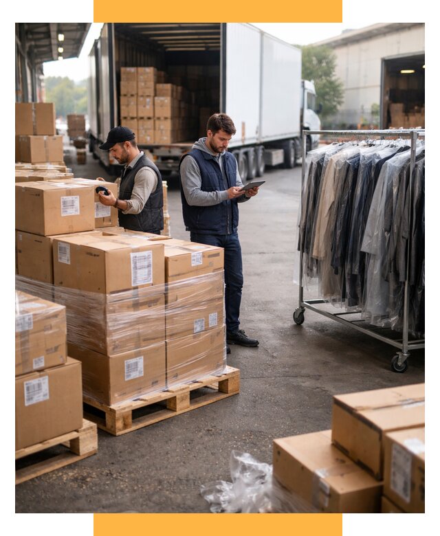 Перевозка и доставка одежды из Китая от 7836 р., СетСервис-Чсв