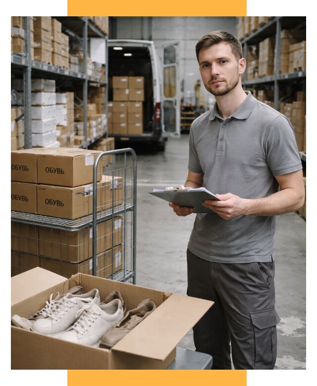 Доставка обуви из Китая и Турции от 4702 р. СетСервис-Чсв