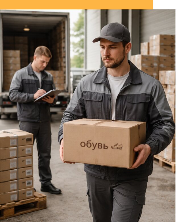 Международная перевозка обуви с таможенным оформлением от 4702