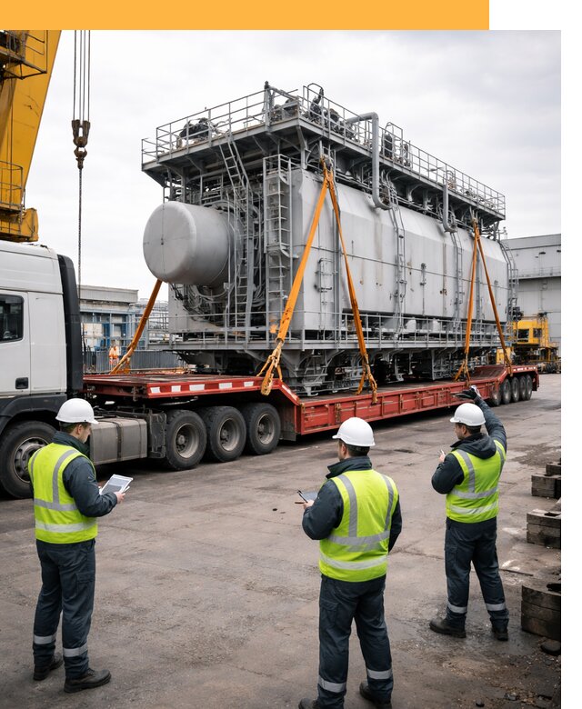 Перевозка негабаритных грузов по миру от 125376 руб