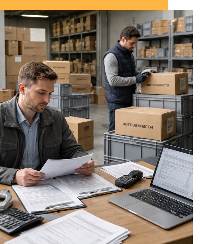 Таможенное оформление автозапчастей по выгодным тарифам от 8881