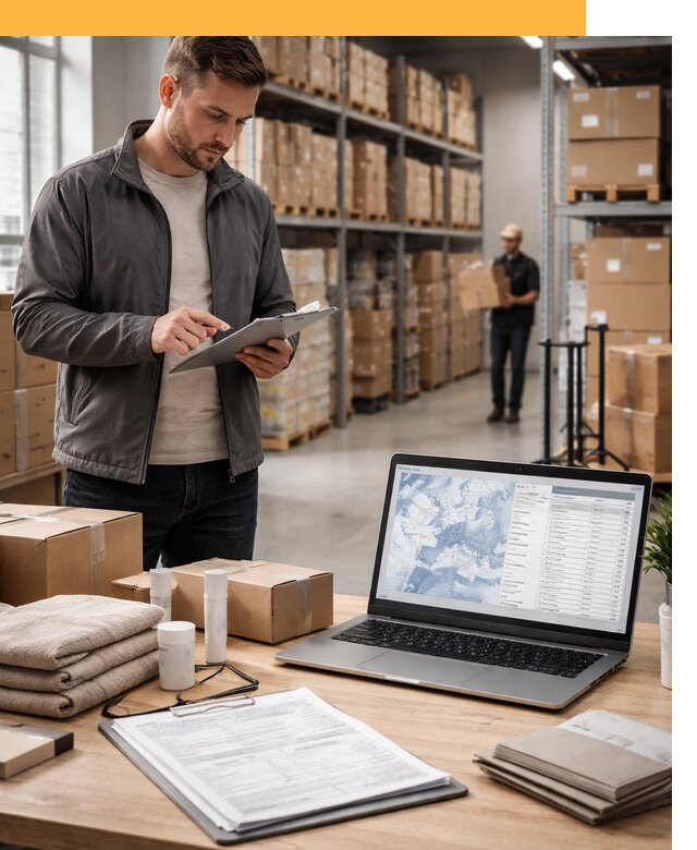 Закупка товаров в Европе под ключ: доставка, таможня от 7836 руб