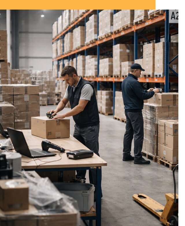 Склад консолидации в Европе: хранение, сортировка от 6791